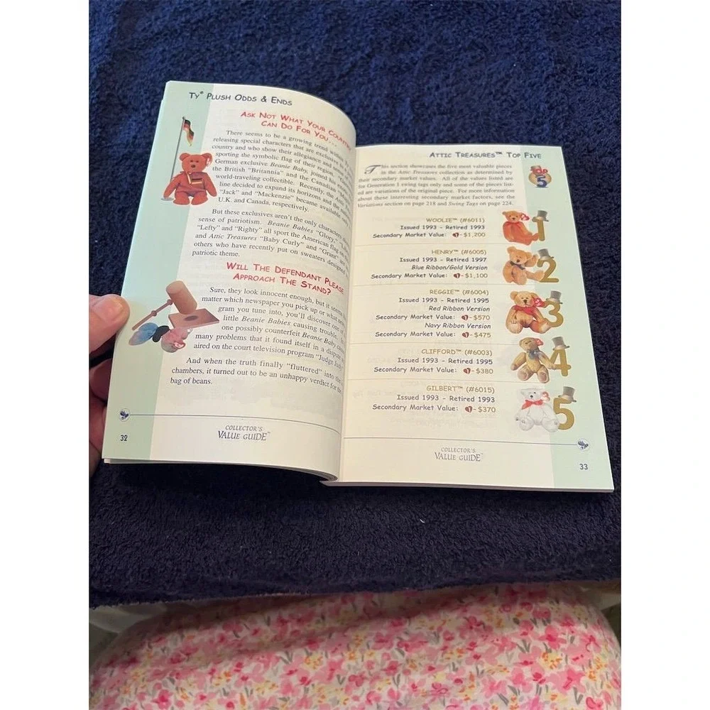 1999 Ty Plush Animals Collector's Value‎ Guide Paperback Illustrated